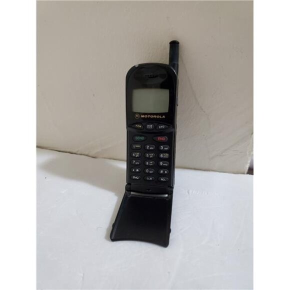Motorola SWF4018DB (3160) Mobile Cell Phone Black Classic AM504T Collectible - Picture 5 of 8